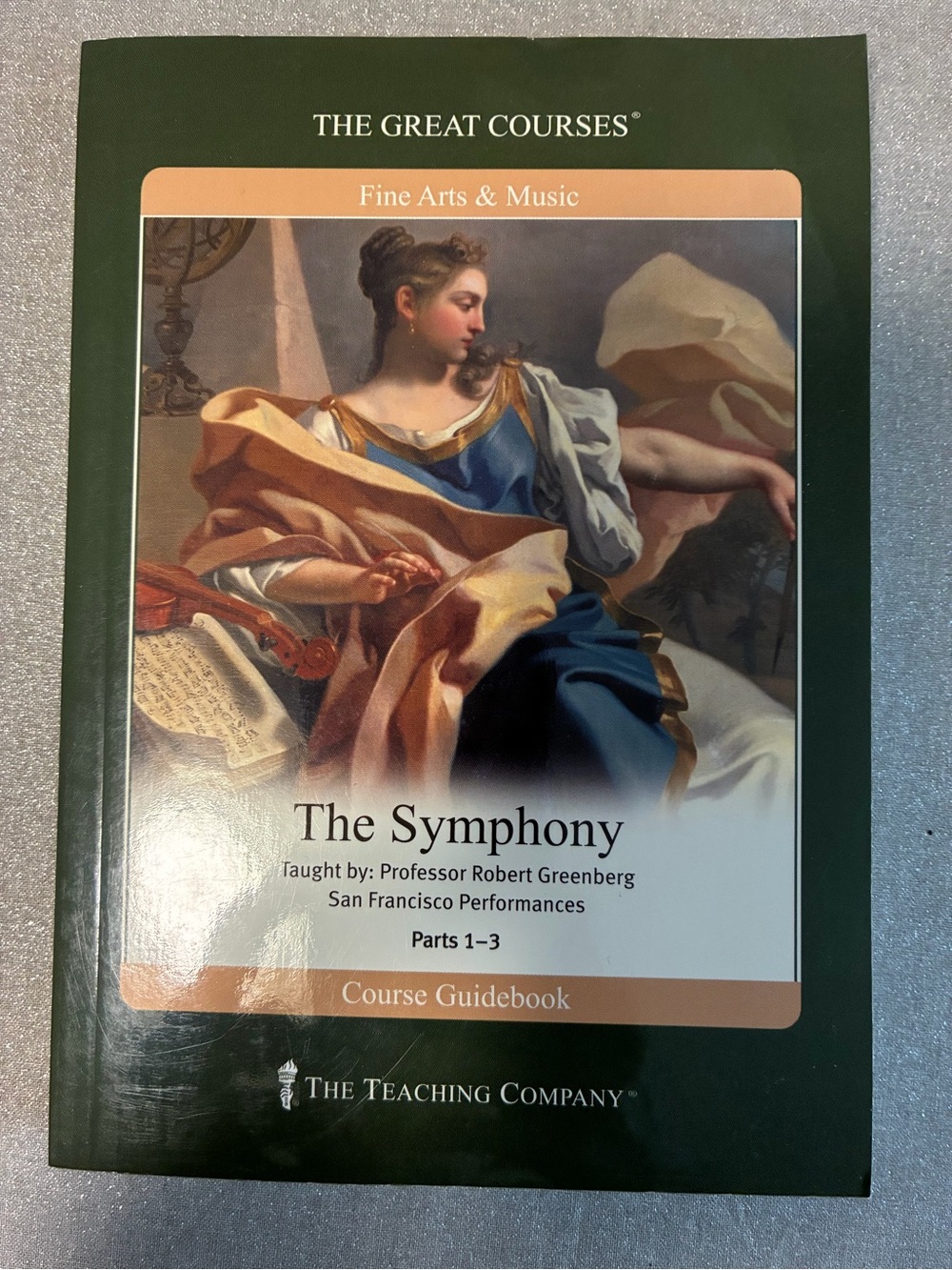 The Great Courses "The Symphony" Course Guidebook and DVD Sets.